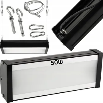 Závěsné svítidlo Berge High Bay 1 - bodové LED světlo (integrovaný LED zdroj)