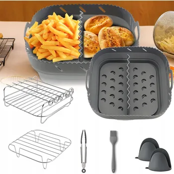 fritéza Organizér Air Fryer Silikonová beztuková fritéza Papír na pečení