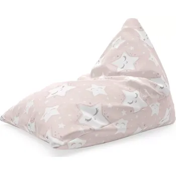 Sedací pytel Sablio Sedací vak Triangl Spící hvězdičky: 120 x 100 x 100 cm