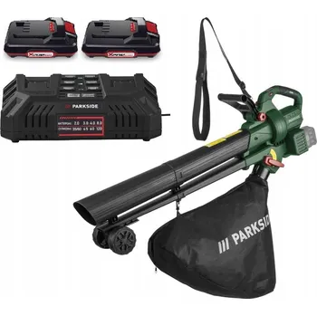 Parkside PLSBA 40-Li akumulátorový foukač listí vysavač Foukač