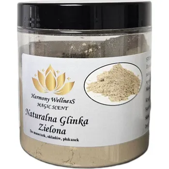 Pleťová maska PŘÍRODNÍ ZELENÝ JÍL, ČISTICÍ MASKA NA OBLIČEJ 150G, PROTI AKNÉ