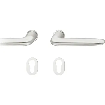 Dveřní kování FSB 15 1292 Plug-in Eloxovaný hliník, Cylindrická vložka