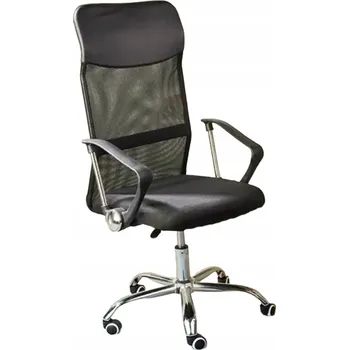 Otočné křeslo Smukee černé