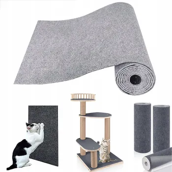 SAMOLEPICÍ PODLOŽKA NA ŠKRÁBÁNÍ na Pohovku Pro Kočky, STŘÍHATELNÁ 200x40cm