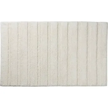 Koupelnová předložka KELA Koupelnová předložka Megan 80x50 cm bavlna šedobílá KL-23581