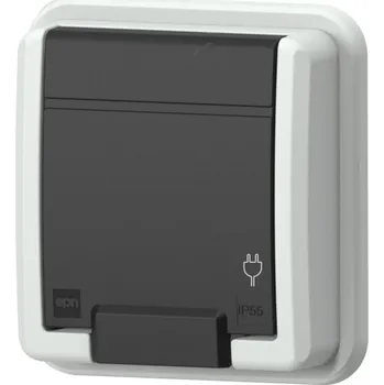 Elektrická zásuvka Elektrická Zásuvka hermetická Elektro-Plast Nasielsk šedá