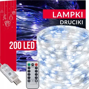 Vánoce Vánoční osvětlení na stromeček Springos do interiéru 2 m, 101 - 200 LED