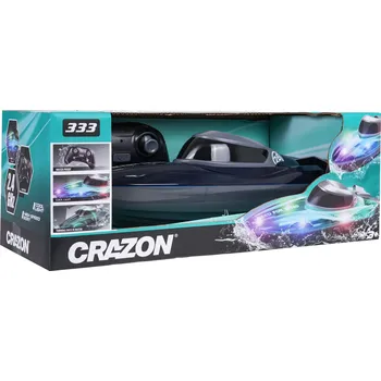 RC model auta RC člun s podsvícením modrý