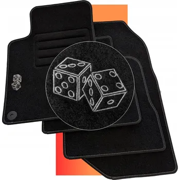 autokoberec Velurové autokoberce Motohobby 4 ks