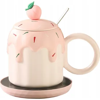 Hrnek #COOL_ITEMS Hrnek s USB ohřívačem BROSKEV keramický 380 ml