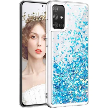 Pouzdro na mobilní telefon Zadní Kryt SHWIMBROK pro Samsung Galaxy M51 modrý