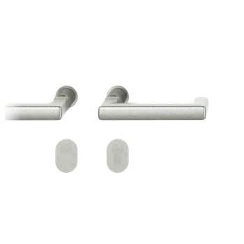 Dveřní kování FSB 15 1232 Plug-in Aluminium Pure, Cylindrická vložka