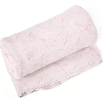 deka Sablio Deka Růžové papírové vlaštovky - 150x120 cm