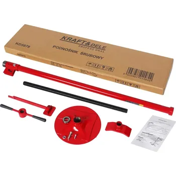 zvedák Šroubový mechanický zvedák 132-196CM KD5878