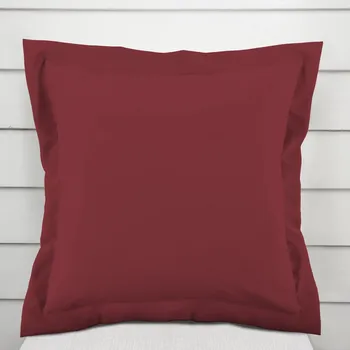 Povlak na dekorativní polštářek Dekorační povlak na polštář s lemem Rongo RG-097 Bordó 40 x 60 cm