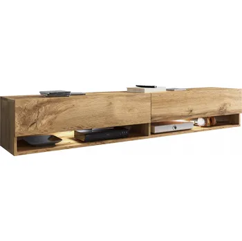 Televizní stolek Závěsná TV skříňka Lauren Meble 180 cm x 30 cm x 31 cm