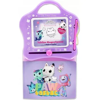 Kancelářský nábytek MAGNETICKÁ TABULE S OMALOVÁNKOU GÁBININ KOUZELNÝ DOMEK