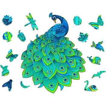 Obraz Dřevěné Puzzle Adawoo Paw 294 dílků.