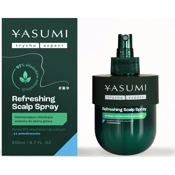 Vlasová regenerace Yasumi Refreshing Scalp bylinný vlasový tonik s chladivým účinkem, 200 ml