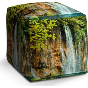 Taburet Sablio Taburet Cube Vodopád 2: 40x40x40 cm