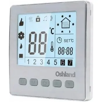 Termostat Pokojový termostat Oschland s týdenním programem 16A