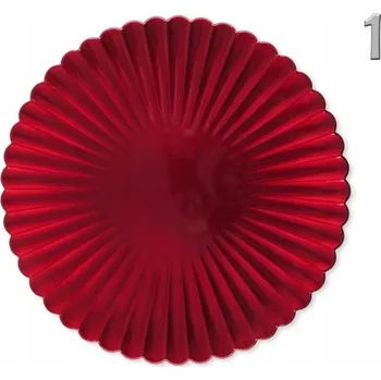 Vánoční tác 33 cm lesklý, 3 barvy