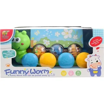 Tahací housenka pro nejmenší