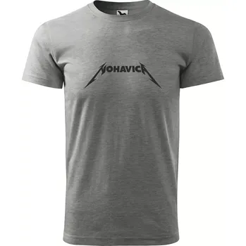 Sablio Tričko s potiskem NOHAVICA - šedé S