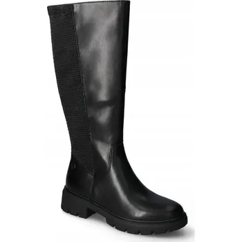 Dámské kozačky Kozačky Tamaris 8-85605-45/001 Černé lícové kůže 38