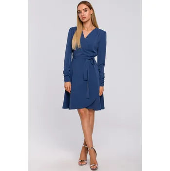 Dámské šaty MOE šaty do práce klasické ke kolenům velikost L