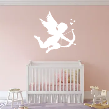 samolepka Sablio Samolepka na zeď: Andělíček - 90x90 cm