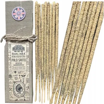 Vonná tyčinka Přírodní pryskyřičná kadidla Banjara Palo Santo pro rituály