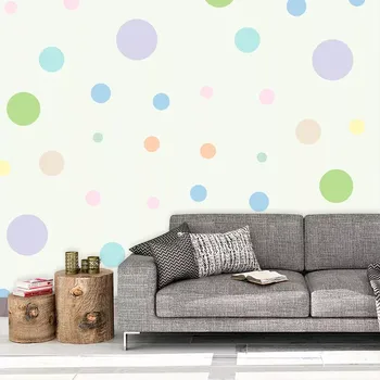 Tapeta Sablio Tapeta Tříbarevné puntíky - 125x75 cm