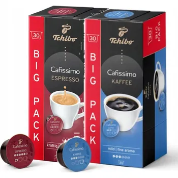 Tchibo Cafissimo Fine Aroma Káva 30 Kapslí / Espresso Intense Aroma 30 Kapslí