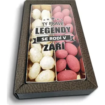 Čokoláda Sablio Mandle v čokoládě Ty pravé legendy se rodí v září - 2x 80g