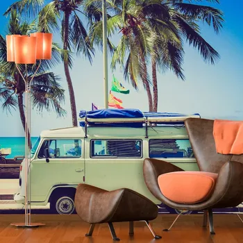 Tapeta Sablio Tapeta Veterán na pláži - 125x75 cm