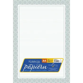 Kancelářský papír Vizitkový papír A4 Tetis 170 g/m2, 25 listů