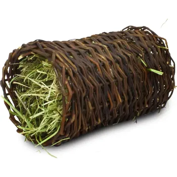 Krmivo pro hlodavce JR Farm Tunel z vrbového proutí se senem střední 1 kus