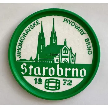 Podtácek 3DTiskRewri Pivní tácek STAROBRNO