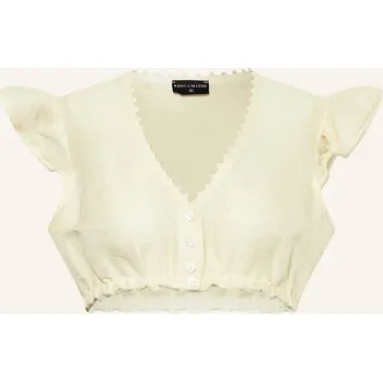 Dámská halenka Kinga Mathe Dámská Dirndl Halenka Kiki Se Lnem A Volány,...