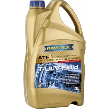 Převodový olej OLEJ RAVENOL ATF T-ULV FLUID 4L RAVENOL + přívěsek a nálepka