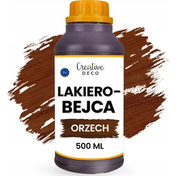 barva a nátěr na dřevo Mořidlo na dřevo ořech vodou ředitelné trvanlivé rychleschnoucí netoxické lak 500ml