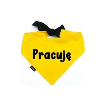 Šátek Bandana/Šátek Psiakrew žlutý S