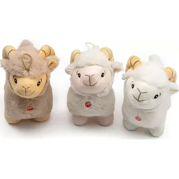 plyšák Plyšový beránek se zvukem 23 cm