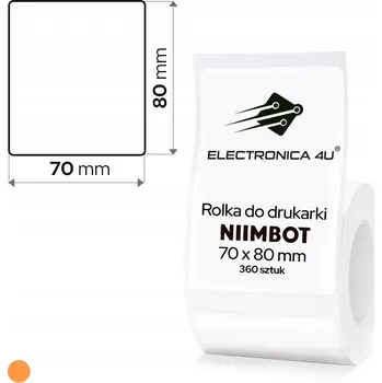 Speciální papír Bílé samolepicí etikety, termální samolepky pro Niimbot K3, 360 kusů
