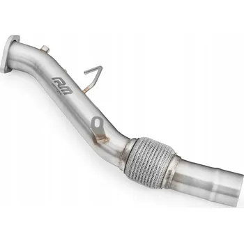 Zadní díl výfuku RM Motors Downpipe pro BMW E60, E61 525d, 530d M57N (Euro 4)