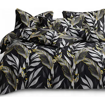 Povlečení Povlečení 160x200 + 2 Povlaky 70x80 Bavlněné Sada Povlečení Moderní Hladké