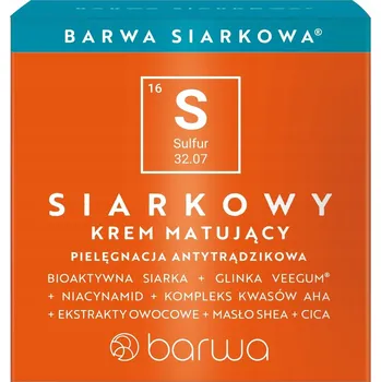 Pleťový krém Barwa Sírový Matující Krém 50ml