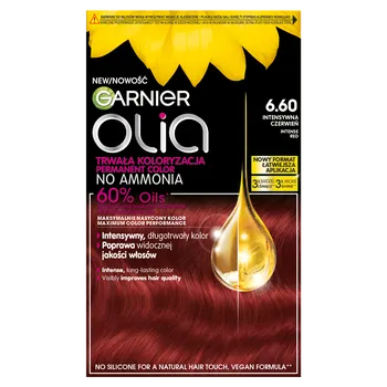 Barva na vlasy Garnier Olia barva na vlasy 6,60 intenzivní červená, 1 bal.