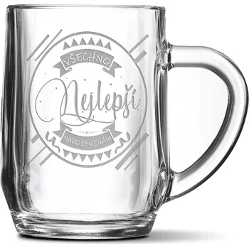 Sklenice Sablio Půllitr Všechno nejlepší k narozeninám: 0,5